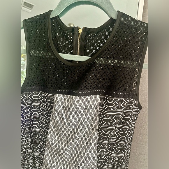 Xhilaration Crochet Top Shift Dress - Picture 3 of 7